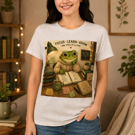 Regniga Dagar Mysiga Dagar Groda Läsning Bok Långä T Shirt