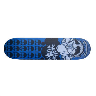 regniga dagars bluesdäck av DOLLA Skateboard Bräda 20 Cm