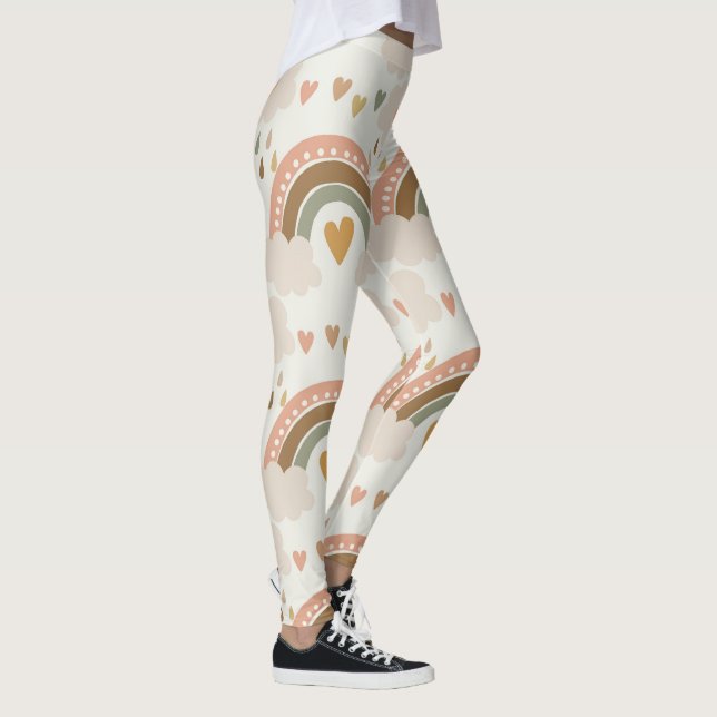 Regniga dagars regnbåge leggings (Höger)