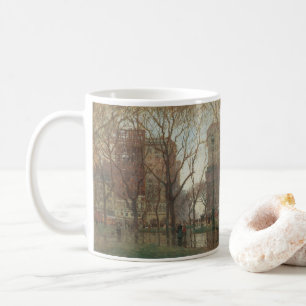 Regnigt dag, Madison Square, New York, Paul Cornoy Kaffemugg