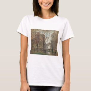 Regnigt dag, Madison Square, New York, Paul Cornoy T Shirt