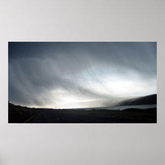 Regnmoln och sol på vatten3 poster