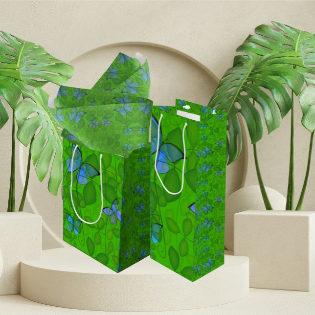 Regnskog Drömmar Vin Fjäril Allt Tillfälle  (Gift bags for any occasion!)