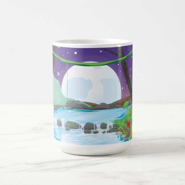 Regnskog Flod Kaffemugg (Center)