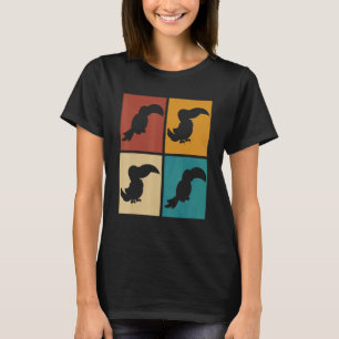 Regnskog Tropical Animal Pop Toucan T Shirt