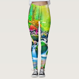 Regnskog: Vivid Scene Leggings