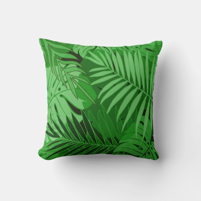 Regnskogsdesign Kudde (Framsida)