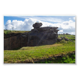Regnstenen, Blackstone Edge Fototryck