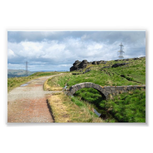 Regnstenen, Blackstone Edge Fototryck (Framsidan)