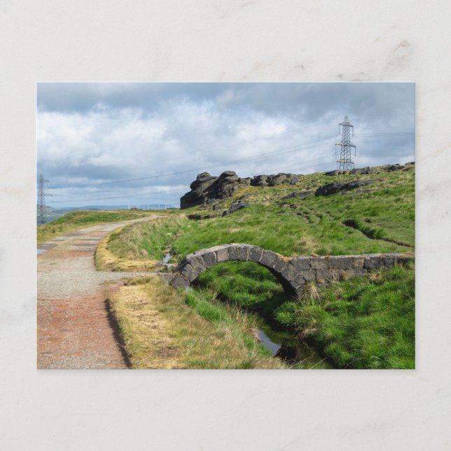 Regnstenen, Blackstone Edge Vykort (Framsida)