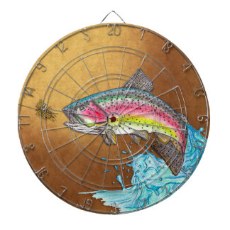 Regntavla för regnbåge - Flygfiske Dart Board Darttavla