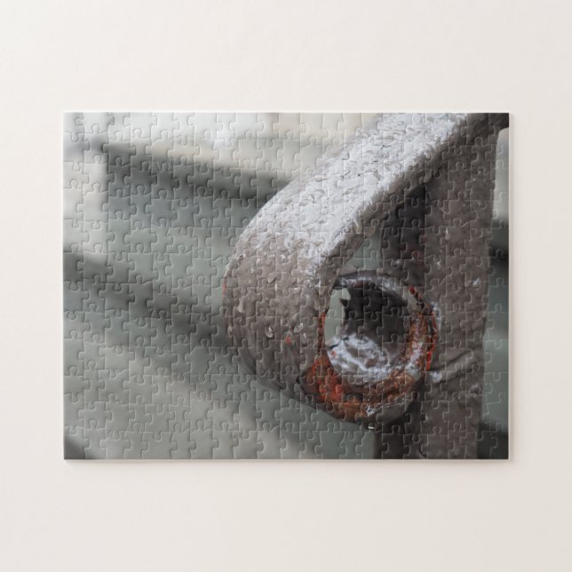 Regressöppningar i New York City NYC Järn Pussel (Horisontell)