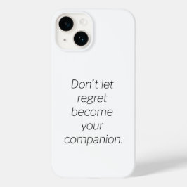 Regret iphone case