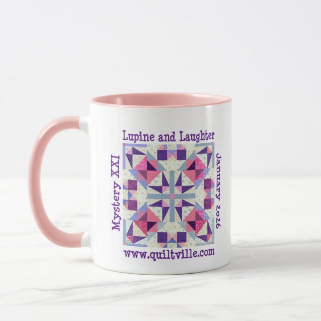 Regular mug for Lupine and Laughter  Mugg (Vänster)