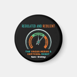 Regulated and Resilient Vagus Nerve Cortisol Reset Magnet