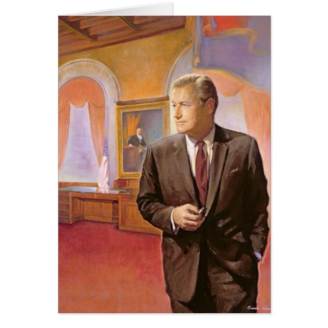 Regulator Nelson A. Rockefeller Hälsningskort (Framsidan)