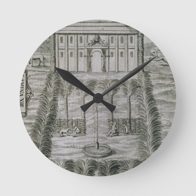 Regulatorns slott på ön av Dominica (e Rund Klocka (Framsida)