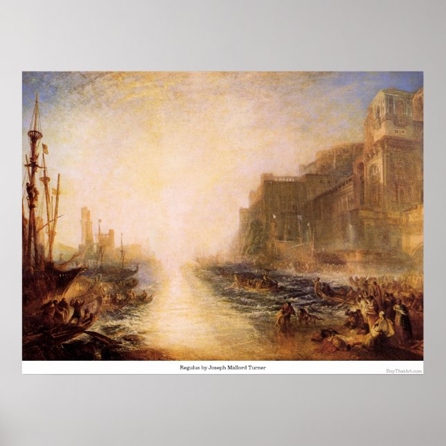 Regulus by Joseph Mallord Turner Poster (Framsidan)