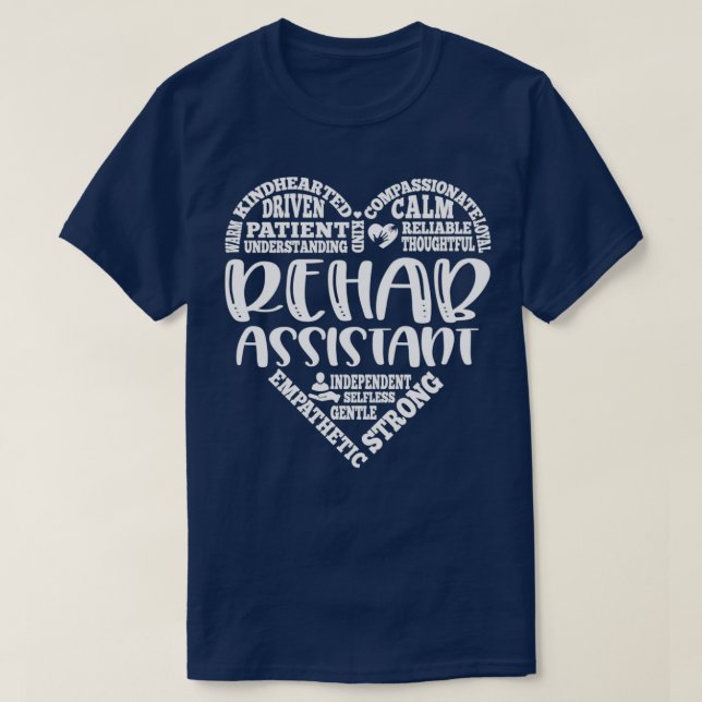 Rehab Assir Rehhab Rehab T Shirt (Design framsida)