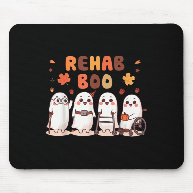 Rehab Boo Halloween Kul Ghost Fysioterapi Ot  Musmatta (Framsidan)