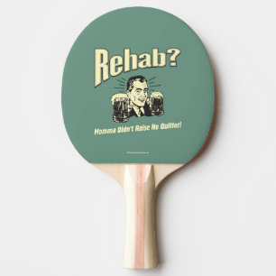Rehab: Mamma gav ingen kvitter Pingisracket