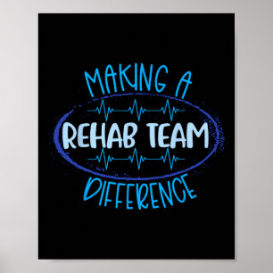 Rehab-teamet Skapar en skillnad i T OT Slp-terapi  Poster