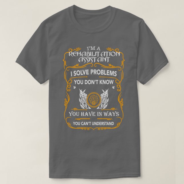 REHABILITERINGSSTÖD T SHIRT (Design framsida)
