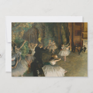 Rehearingen av Ballet Onstage Edgar Degas