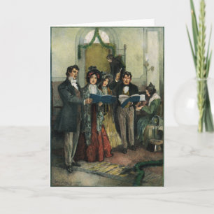 "Rehearings of the jul Hymns" Greeting Card Helgkort