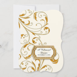 Rehearsal Dinner, Glam Old Hollywood ReEmergency Inbjudningar