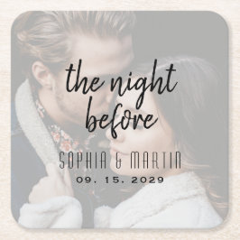 Rehearsal Dinner Photo Underlägg