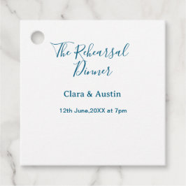 Rehearsal dinner the night before simple minimal m gåvor etiketter