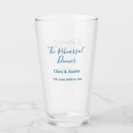 Rehearsal dinner the night before simple minimal m glaskopp