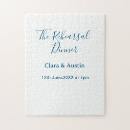 Rehearsal dinner the night before simple minimal m pussel