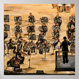 "Rehearsal" i akrylat Poster