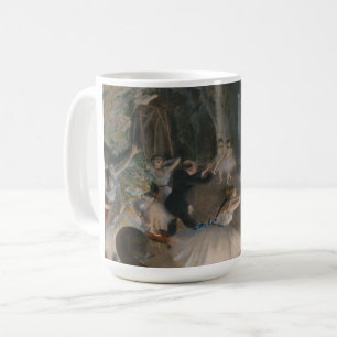 Rehearsal Onstage by Degas: Kaffemugg