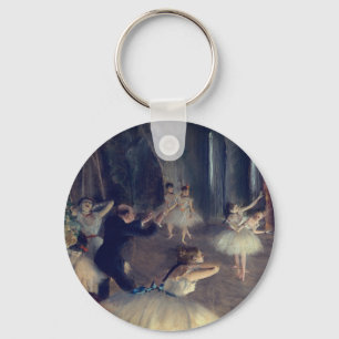 Rehearsal Onstage by Degas: Nyckelring