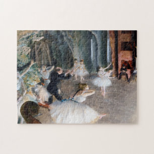 Rehearsal Onstage, Edgar Degas Pussel