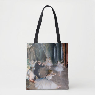 Rehearsal Onstage, Edgar Degas Tygkasse