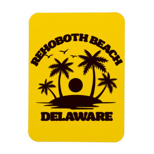 RehoBåde Beach Delaware Magnet