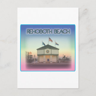 RehoBåde Beach Delaware - RehoBåde Ave Scene Vykort
