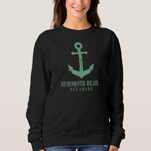 RehoBåde Beach Delaware T Shirt (Framsida)