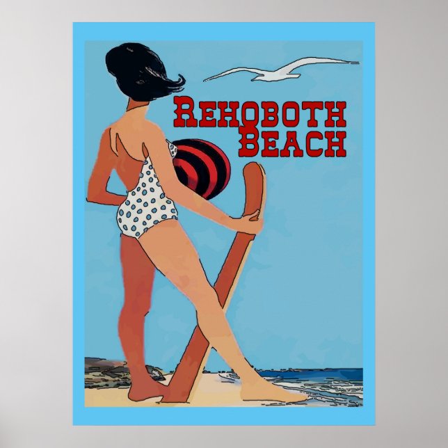 RehoBåde Beach, Poster (Framsidan)
