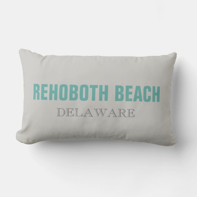 REHOBOTH Beach Delaware Beach Dekorativ kudde (Framsida)