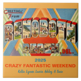 Rehoboth Beach Delaware Minne Kakelplatta