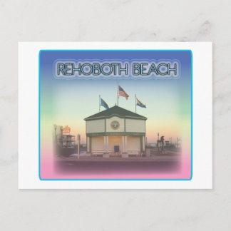 Rehoboth strand Delaware - Rehoboth Ave plats Vykort