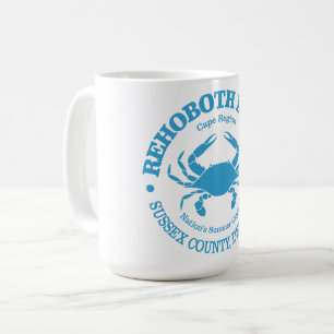 Rehoeach Beach (krabba) Kaffemugg