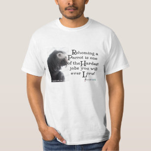 Rehoming en papegoja - T T-shirt