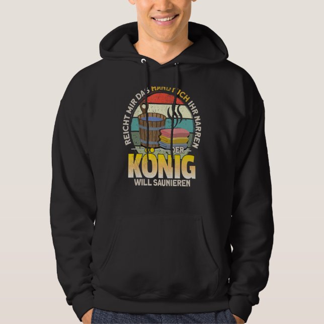 Reiches Mir Das Handtuch Ihr Jarren Hälsa Sloga Hoodie (Framsida)