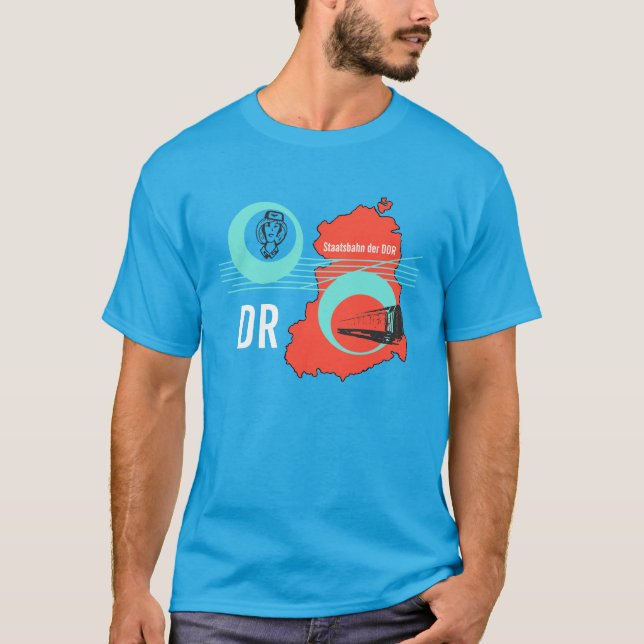 Reichsbahn DDR Design T-shirt (Framsida)
